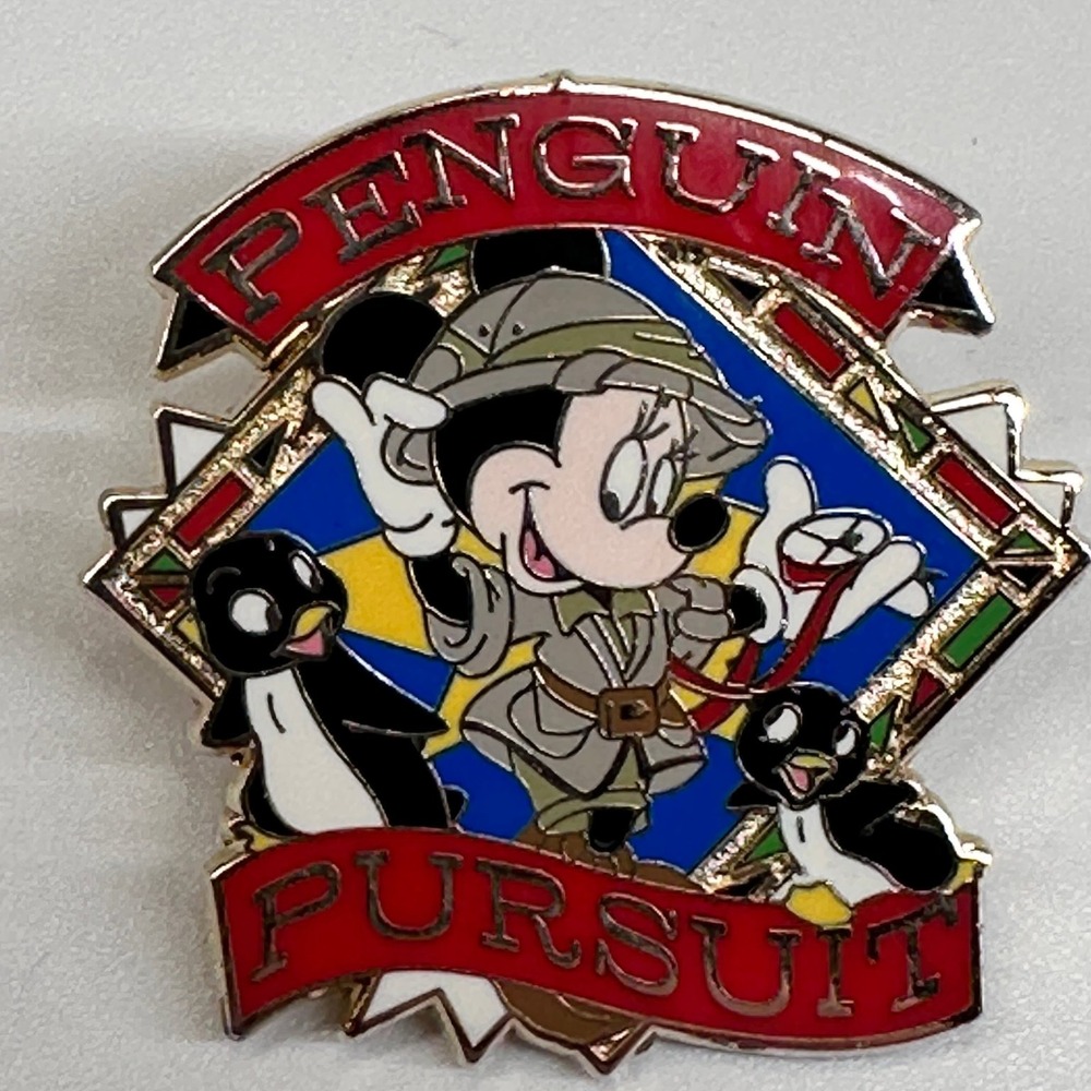 ADVENTURES by Disney Pin MINNIE Penguin Pursuit SAFARI SOUTH AFRICA '07 PP110064